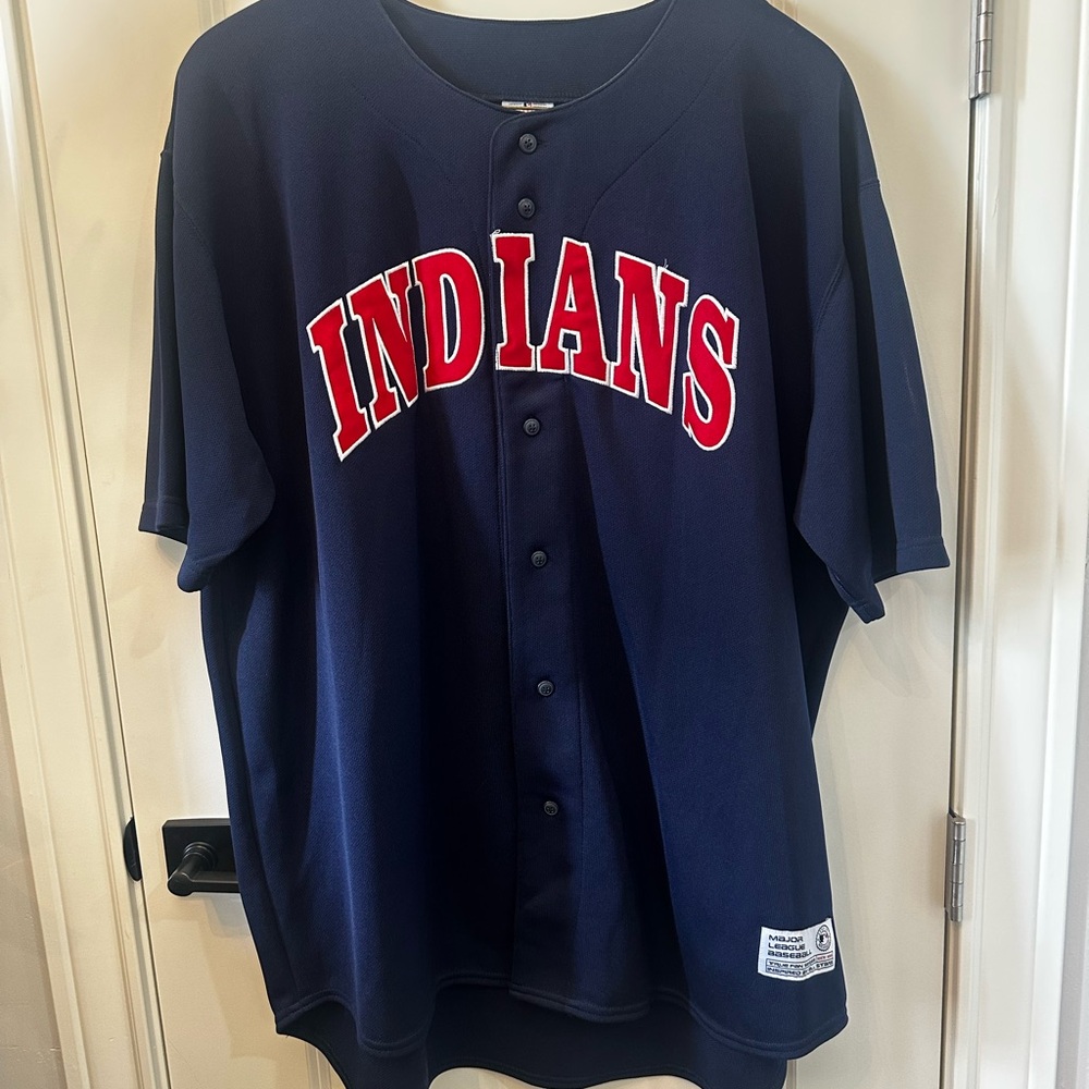 Indians Navy Blue Jersey